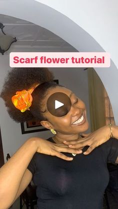 507K views · 3.5K reactions | How to make a scarf flower by Chelsea 

Follow @chelcee_xx on Instagram for more.

#headwrap #headwrapstyle #headwraptutorial #beauty #beautychallenge | Yakoema | Jah Phinga · Our Very Own Make A Scarf, Scarf Flower, Head Wrap Styles, Scarf Tutorial, Life Is Too Short, Wrist Band, Chewing Gum, Flower Tutorial