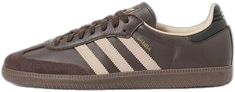 Brown Casual Sneakers With Three Stripes, Casual Brown Sneakers With Three Stripes, Brown Samba, Gum Brands, Brown Adidas, Indoor Football, Adidas Samba Og, Limited Edition Sneakers, Streetwear Sneakers