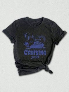 Introducing our Cruise Shirt, the perfect addition to your vacation wardrobe! Whether you're embarking on a family cruise, going on a friends' trip, or simply enjoying a summer vacation, this shirt is designed to make your experience even more memorable. Made from high-quality materials, it offers both comfort and style, ensuring you look and feel great throughout your cruise adventure. This Family Cruise Tee is not only a stylish choice but also a great way to create lasting memories with your Friends Trip, Cruise Trip, Girls Trip Shirts, Vacation Cruise, Cruise Shirt, Vacation Wardrobe, Matching Design, Family Cruise, Matching Tees