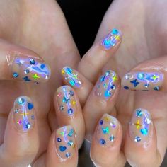 Nail Polish Ideas Easy, 2022 Nails, Nail Piercing, Makeup Nails Designs, Plain Nails, Hello Nails, Korean Nails, Nail Design Inspiration, Design 2023