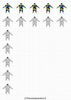 an image of the same pattern as shown in this graphing book, which shows how to