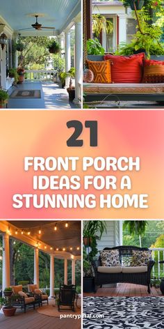 front porch ideas for a stunning home