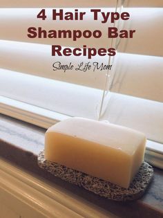 Learn how to make a shampoo bar for all hair types using herbs and different nourishing oils to balance oils, and condition. Natural cold process shampoo bars. Types Of Shampoo, 4 Hair Type, Natural Shampoo Recipes, Diy Shampoo Bar, Homemade Shampoo Bar, Bar Shampoo, Shampoo Bar Recipe, Diy Dry Shampoo