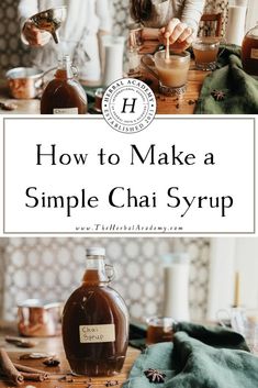 how to make a simple chai syrup