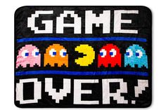 PRICES MAY VARY. Polyester,fleece Snuggly and warm: This Pac Man fleece throw blanket is lightweight and extra soft to touch — perfect for a cozy night of playing your favorite retro video games. Quality and comfort: Made of soft and cozy 100% silk touch polyester, this Pac Man throw blanket is designed for the ultimate snuggle session. Measuring 45 x 60 inches, this lightweight blanket is a fun piece of gaming decor to enhance your space. Officially licensed merchandise: Our lightweight fleece Fall Throw Blanket, Fuzzy Blanket, Classic Video, Man Games, Retro Video, Classic Video Games, Room Deco, Retro Videos, Retro Gamer