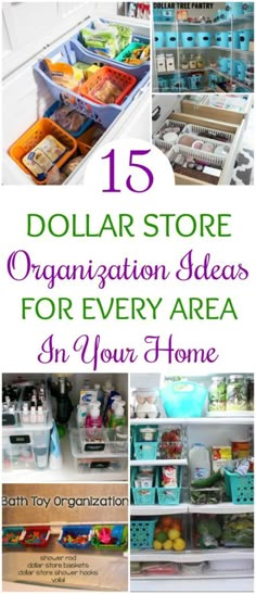 dollar store organization ideas for every area in your home