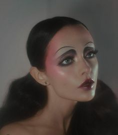 Drag Make-up, Face Art Makeup, Drag Makeup, Creative Makeup Looks, Vintage Makeup