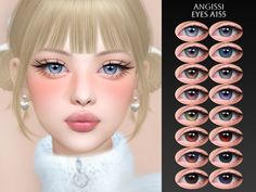 Los Sims 4 Mods, Sims 4 Cc Eyes, Sims 4 Tsr, Cc Sims4, The Sims 4 Skin, Sims 4 Anime, Pelo Sims