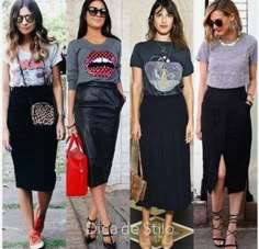 Vetement Hippie Chic, Rok Midi, Trendy Date Night Outfit, 4 People, People Standing