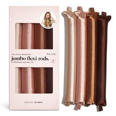 Create loose waves and voluminous curls with the Kitsch Satin-Wrapped Jumbo Flexi Rods 4PC Set! The large heatless rods give you an effortless, damage-free style, while the silky-soft satin keeps your strands frizz-free and protected against breakage. Just wrap your hair around each curling rod and keep everything in place with the convenient button snaps. Kitsch Heatless Curls, 2024 List, Curling Rods, Heatless Hair Curlers, Flexi Rods, Heatless Hairstyles, Heatless Curls, Voluminous Curls, Shower Cap