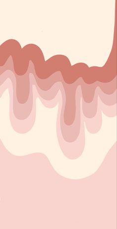 an abstract pink and white background with wavy lines on the bottom half of the image