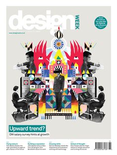 the cover of design week magazine