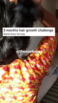 Start your "Natural Hair care" with The Nook Spot #naturalhaircare #hairgrowth #hairgrowthtips #haircare #hair #hairfall #naturalremedies Growth Challenge, Hair Growth Challenge, Diy Hair Masks, Fast Hair, Hair Remedies For Growth, Long Hair Tutorial, Hair Growth Faster, Natural Haircare, Super Long Hair