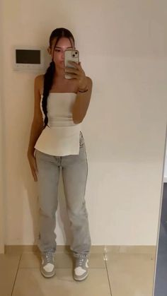 Basic Baddie Outfits For School, Fashionable Outfits Summer, Zara Drip Outfit, Zara Outfit 2020, Host Outfit, Outfit First Day Of School, Casual Wear Fashion, First Day Of School Outfits, Zara Fashion Outfits