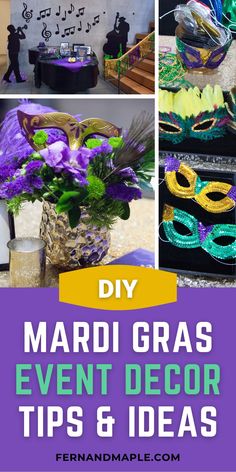 mardi gras decor tips and ideas