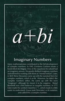 the book cover for imaginary numbers