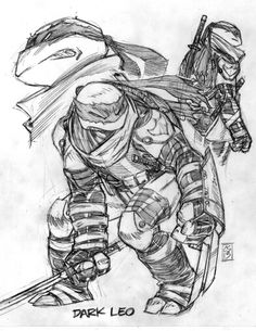 Tmnt Sketch, Tmnt Design, Ninja Turtle Drawing, Cory Smith, Cowabunga Dude, Sketch Board