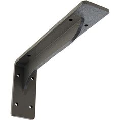 an image of a metal shelf bracket