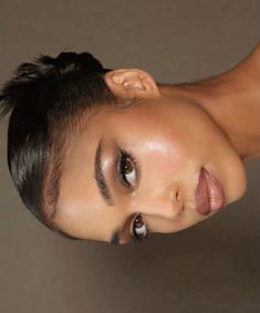 Make Up Glam, Headshot Makeup, Night Hair, Brown Girls Makeup, Natural Glam Makeup, Night Hairstyles, Prom Inspo