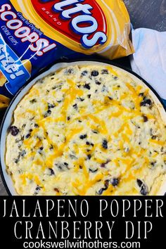 jalapeno cranberry dip in a skillet with Fritos on the side Cranberry Dip, Cranberry Cream Cheese, Cranberry Cheese, Jalapeno Popper, Traeger Grill, Tailgate Food, Game Day Snacks, Appetizer Bites, Dinner Appetizers