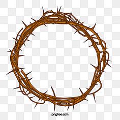 a crown of thorns on top of a white background, with the word jesus in it