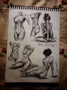 #sketch #anatomy Anatomical Sketches Art Drawings, Simple Drawings Of Women, Make Figure Drawing, Beginner Body Drawing, Drawing Studies Anatomy, Aphrodite Body Drawing, Uterus Anatomy Drawing, Woman Anatomy Sketch, Nude Figures For Sketching