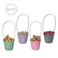 Whether you want to create a delightful snack pack for a cozy movie night or enhance your boho room decor, these versatile baskets are perfect for any setting. Use them as stylish storage solutions in the kitchen, where they can create an inviting snack basket on your counter, or as decorative accents in your living space. Their unique design complements boho aesthetics and can be transformed into wall basket decor, adding character to your walls. In the entryway, these baskets help maintain org Empty Gift Baskets, Spooky Basket, Snack Basket, Mini Gifts, Easter Gathering, Easter Flower, Small Treats, Unique Gifts For Kids, Snack Pack