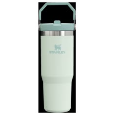 the stanley stainless steel insulated tumbler in mint green