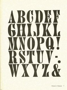 an old book with some type of alphabet