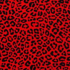 a red and black animal print background