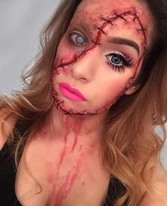 Aisha Khan, Horror Make-up, Instagram Face, Halloween Makeup Ideas, Face Swap, Special Fx Makeup