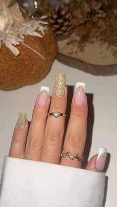 Glittery Nails