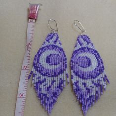 Authentic Native American Made By Eastern Band Of Cherokee Indians Tribe Member (Myself) Earrings Have Sterling Kidney Wire Earring Hooks And Are Made With Size 15/0 Tiny Glass Seed Beads. Earrings Will Come With Personal Authentic Note From Me Myself Personally. Authentic Native American Jewelry, Delica Necklace, Kidney Wire Earrings, Seed Beads Earrings, Native American Children, Goose Creek, Wire Earring, Earrings Patterns, Native American Earrings