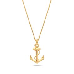 Set sail on a journey of elegance with our steadfast Micro Anchor Piece. This nautical-themed piece features a beautifully crafted anchor pendant, symbolizing stability and strength, encircled by a sailor's rope. Polished and detailed finely by hand, the anchor reflects senses of courage and adventure. Perfect for anyone who cherishes the sea's timeless allure and seeks a touch of maritime charm in their jewelry collection. Wear it as a reminder of your anchor in life who keep you grounded and h Elegant Yellow Gold Anchor-shaped Necklaces, Gold Nautical Anchor Jewelry, Yellow Gold Nautical Anchor Jewelry, Nautical Anchor Shaped Gold Jewelry, Nautical Anchor Gold Jewelry, Nautical Anchor-shaped Gold Jewelry, Nautical Style Anchor Gold Jewelry, Sailor Aesthetic, Anchor Jewelry