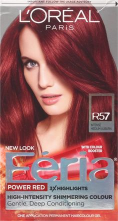 Expressive Color for the Visionary. Feria lets you take color to the limit with its exclusive Color Booster Technology. A concentration of pure color, just add it to the color mix to boost your color, boost its power! Results shown are on natural hair that is not color-treated. Not recommended on predominantly gray or heavily highlighted hair. Bold Prismatic Shimmering Color. Aromatic Shimmer Serum with oil blend of coconut, linseed & sunflower.Color Booster for reds. Power Shimmer Conditioner-- Edgy Hair Color, Blue Black Hair, Cherry Crush, Dimensional Color, Hair Care Brands, Edgy Hair, Beauty Magazine, Deep Conditioning, Permanent Hair Color