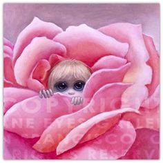 "Budding Eyes" ~ Margaret Keane Margaret Keane Paintings, Paradise Pictures