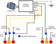 the wiring diagram for an off - road vehicle, with three lights and two switches