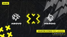 the official logos for the upcoming star wars game are shown in yellow and black colors