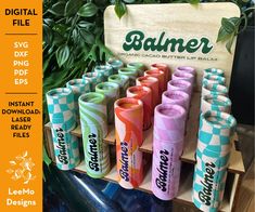 Lip Balm Display, Craft Market Display, Wooden Display Stand, Craft Market, Market Display, Lip Balm Holder, Wooden Display, Craft Markets, Picture Frame Display