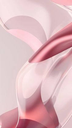 an abstract pink and white background with wavy lines on the bottom half of the image