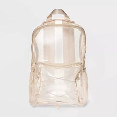 15" Dome Backpack - Wild Fable™ : Target Clear Backpack Aesthetic, Cute Clear Backpacks, Phone Clothes, Clear Backpacks, Yellow Backpack, Mesh Backpack, Square Backpack, Backpack Essentials, School Bag Essentials