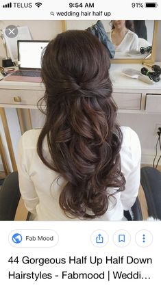 Partial Updo, Wedding Hairstyles Bride, Penteado Cabelo Curto, Wedding Hairstyles Updo