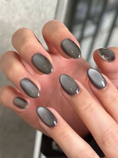 Velvet Nails, Pretty Gel Nails, Cat Eye Nails, Nail Swag, Cat Eyes, روتين العناية بالبشرة, Funky Nails, False Nail, Chic Nails