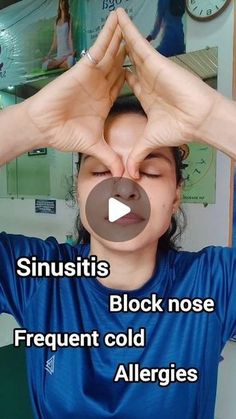 Priya 🧘Yoga Teacher on Instagram: "Waking up sneezing or sinus issues? Block nose , frequent cold? Congestion   Practice these face yoga to reduce  Each practice for 3 to 5 times   Save and spread the knowledge   I take online yoga class,to join you can personally msg me   #fit_with_priya_ #blocknose #sinus #sinusinfection #sinusrelief"