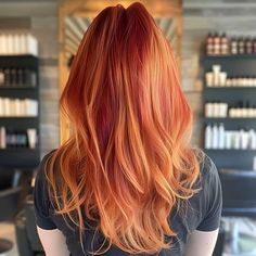 60 Stunning Red Hair Color Ideas Trending in 2024 Redhead Hair Color, Hair Color Ideas Trending, Red Hair Colors, Brown Hair With Blonde, Hair Muse, Red Hair Color Ideas, Hair With Blonde Highlights, Red Balayage