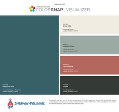 the color scheme for colorsnap visualizer