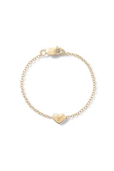 Heart Baby Bracelet Gold Charm Bracelet Baby, Toddler Jewelry Gold, Gold Baby Bracelet, Gold Baby Jewelry, Newborn Jewelry, Baby Bracelet Gold, Baby Jewelry Gold, Toddler Jewelry, Plain Jewelry