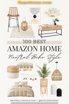 the best amazon home neutral boho style