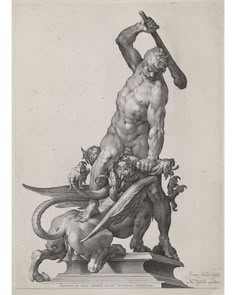 Hercules Tattoo, Etching Tattoo, Center Point, Great Western, Engraving Art, Male Figure, Western Art, Hercules, Hand Engraving