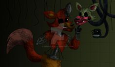 Phantom Foxy and Phantom Mangle by Amanddica on DeviantArt Mangle Fanart, Withered Foxy, The Mangle, Foxy The Pirate, Scott Cawthon, In My Arms, Funtime Foxy, Fnaf Art